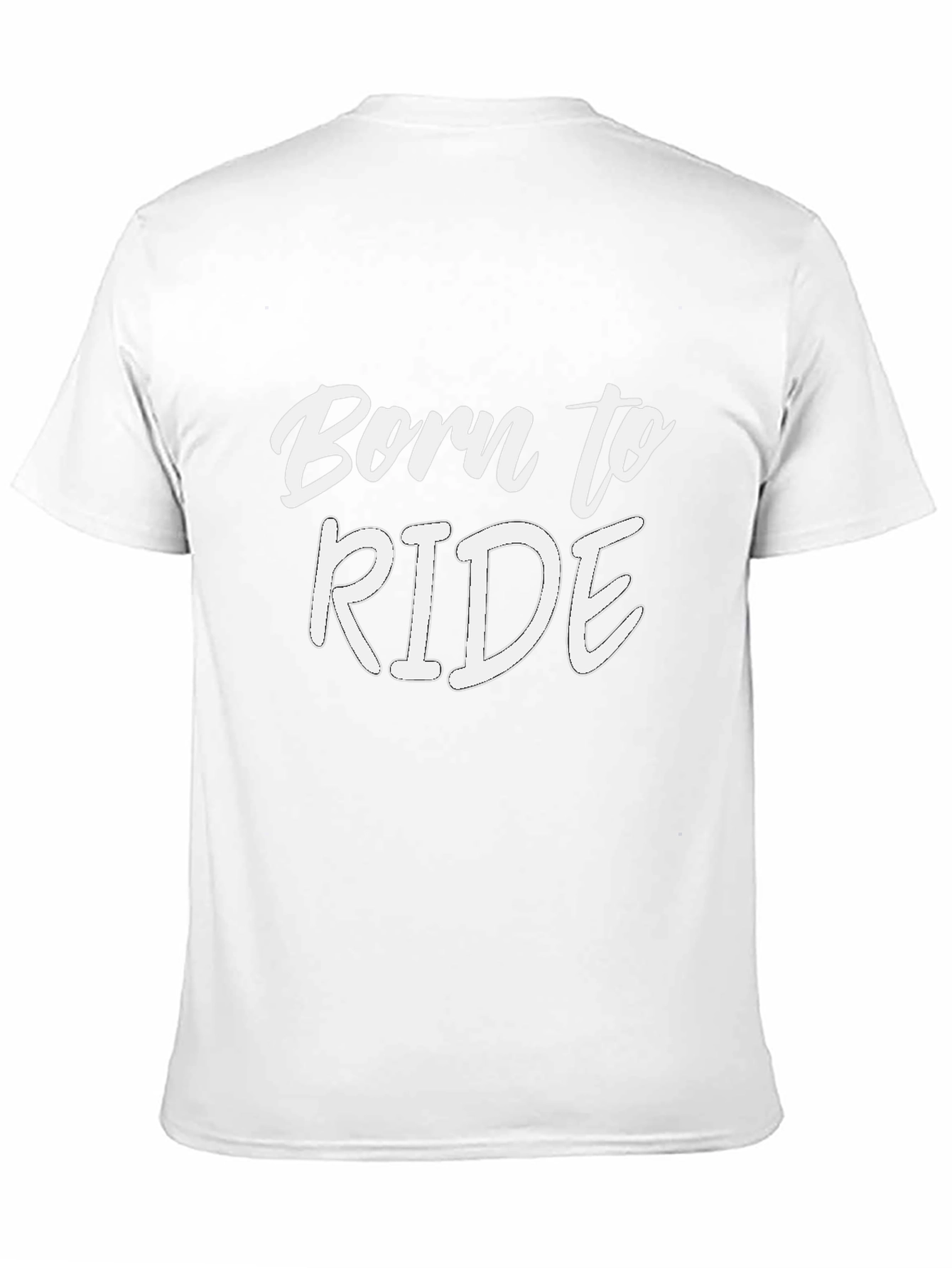 Born to Ride Black Graphic Tee