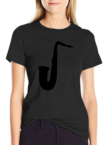 Saxophone Graphic T-Shirt
