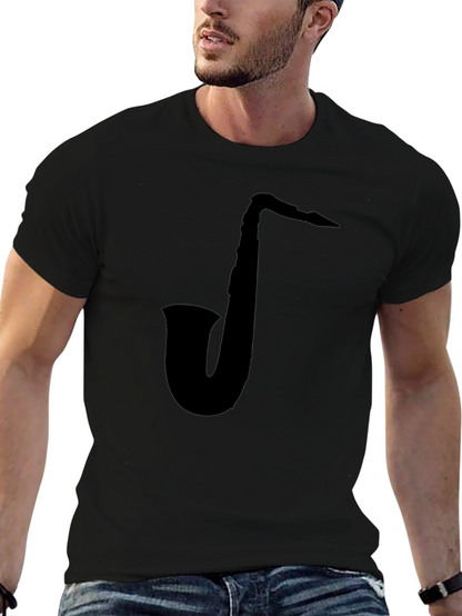 Saxophone Graphic T-Shirt