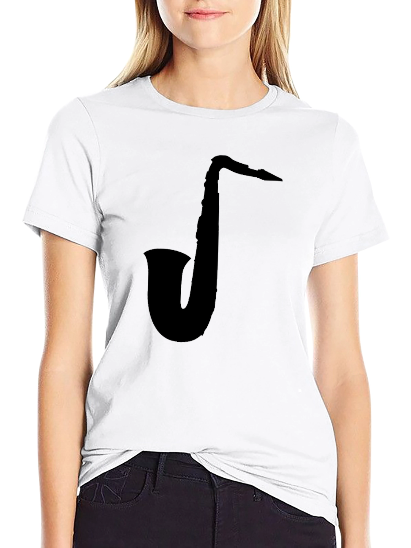 Saxophone Graphic T-Shirt