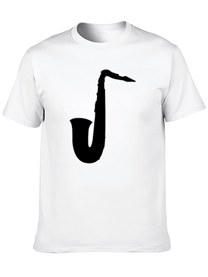 Saxophone Graphic T-Shirt