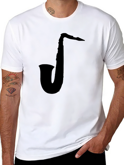 Saxophone Graphic T-Shirt
