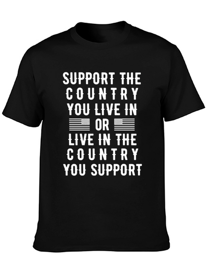 Support Country T-Shirt Patriot Pride