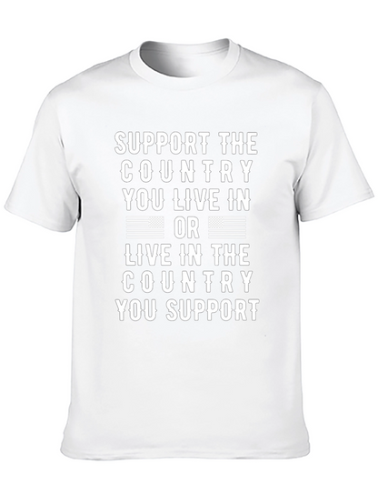 Support Country T-Shirt Patriot Pride