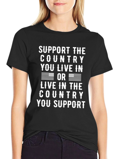 Support Country T-Shirt Patriot Pride
