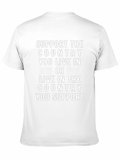 Support Country T-Shirt Patriot Pride
