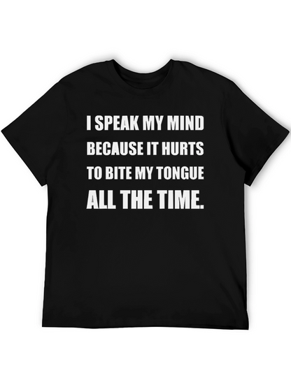 Speak My Mind Tee - Bold Statement T-Shirt