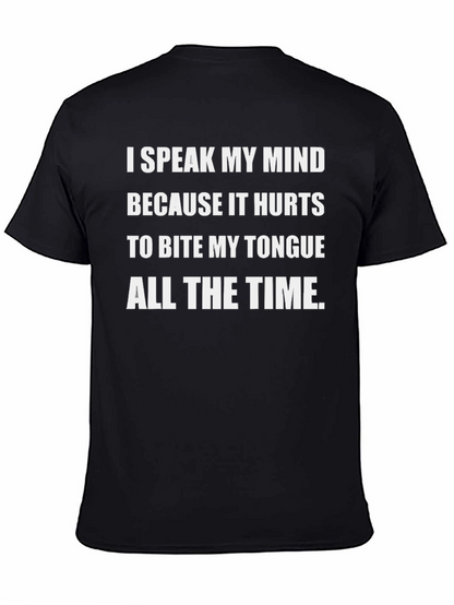 Speak My Mind Tee - Bold Statement T-Shirt