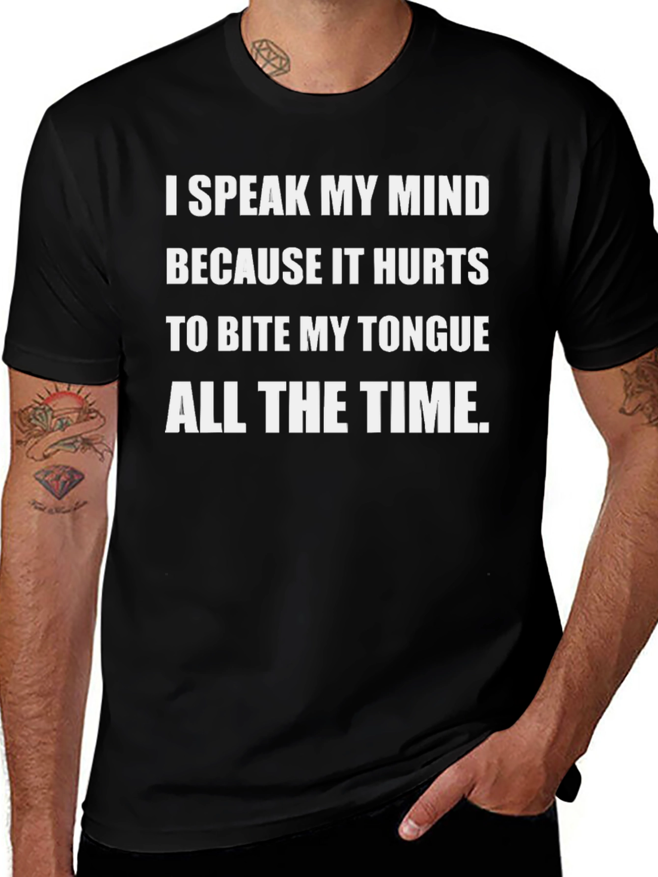 Speak My Mind Tee - Bold Statement T-Shirt