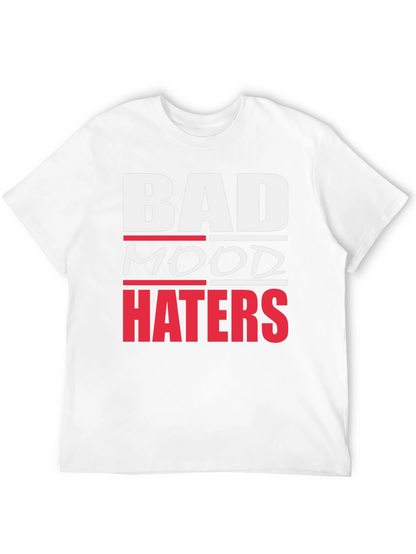 Bad Mood Haters Graphic T-Shirt - Black