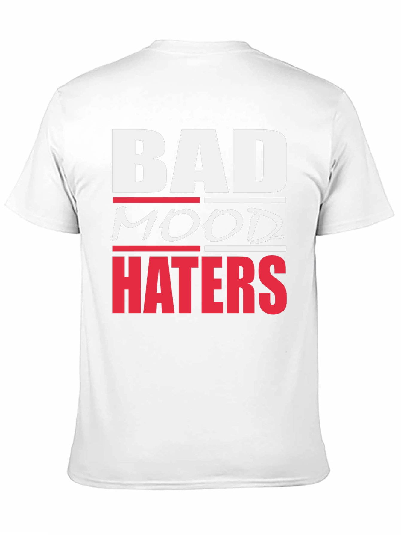 Bad Mood Haters Graphic T-Shirt - Black