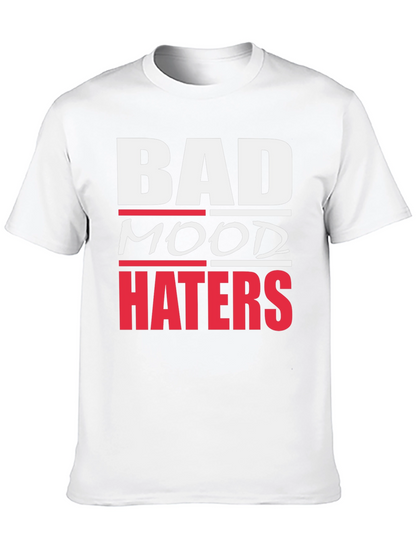 Bad Mood Haters Graphic T-Shirt - Black