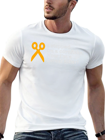 Cereal Killer T-Shirt Funny Pun Graphic Tee