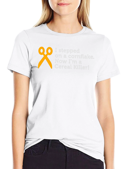 Cereal Killer T-Shirt Funny Pun Graphic Tee