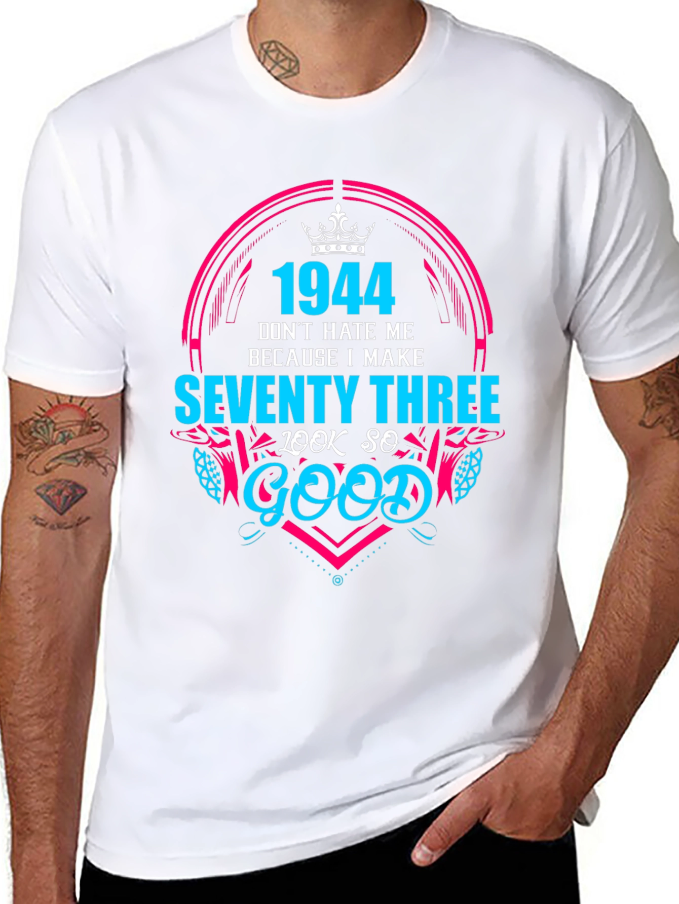 1944 Seventy Three Birthday T-Shirt