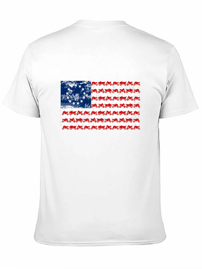Betsy Ross Tractor Flag T-Shirt