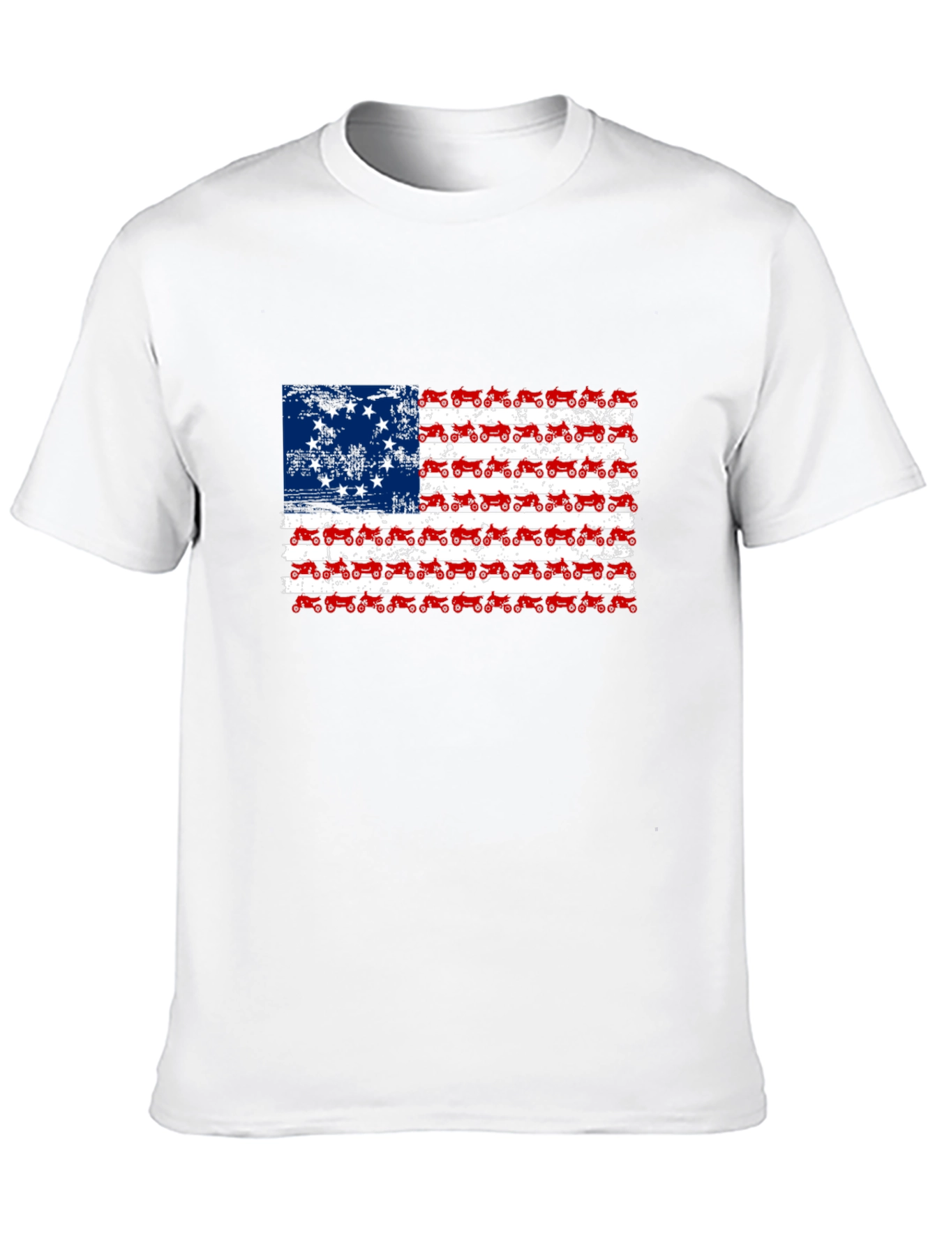 Betsy Ross Tractor Flag T-Shirt