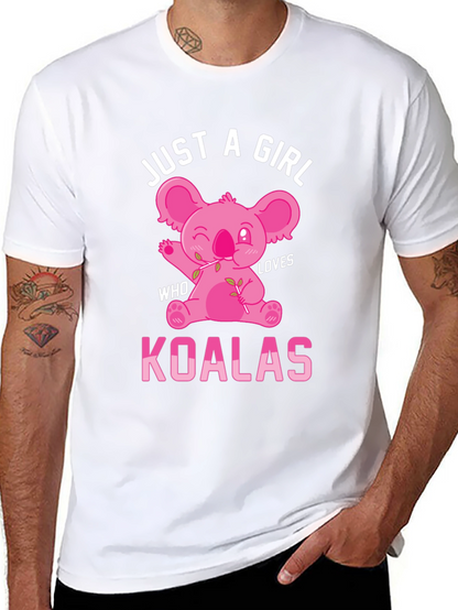Just A Girl Who Loves Koalas T-Shirt