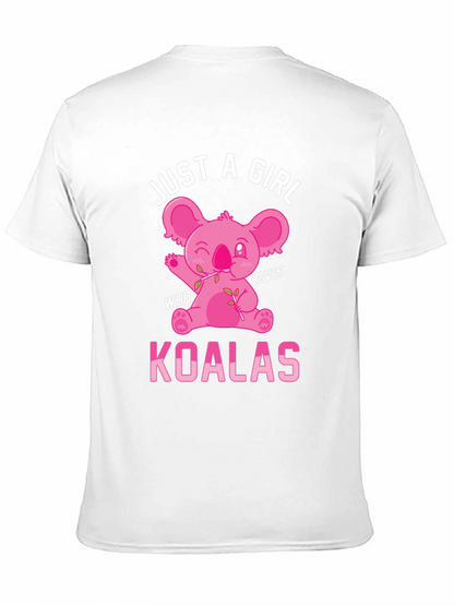 Just A Girl Who Loves Koalas T-Shirt