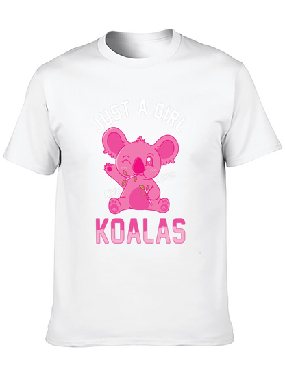 Just A Girl Who Loves Koalas T-Shirt