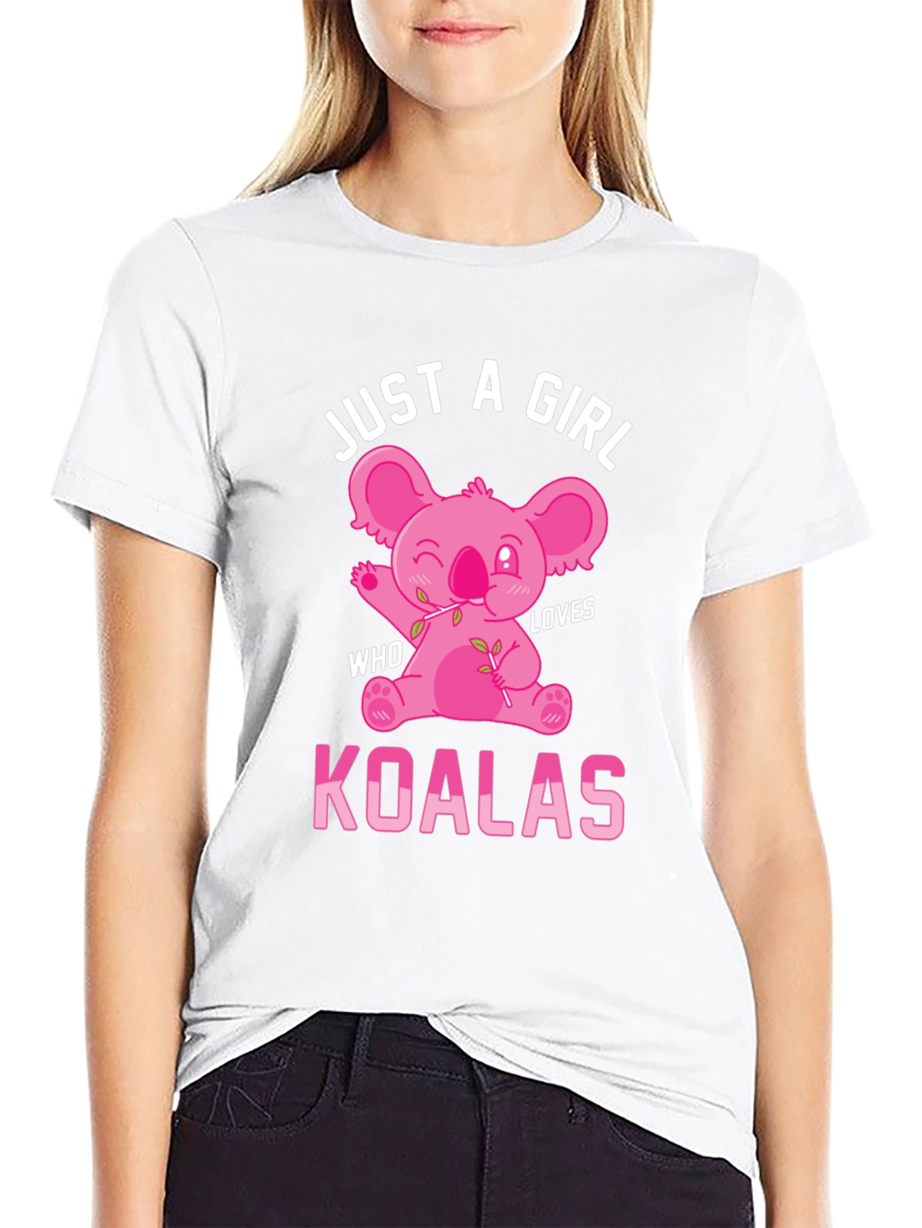 Just A Girl Who Loves Koalas T-Shirt