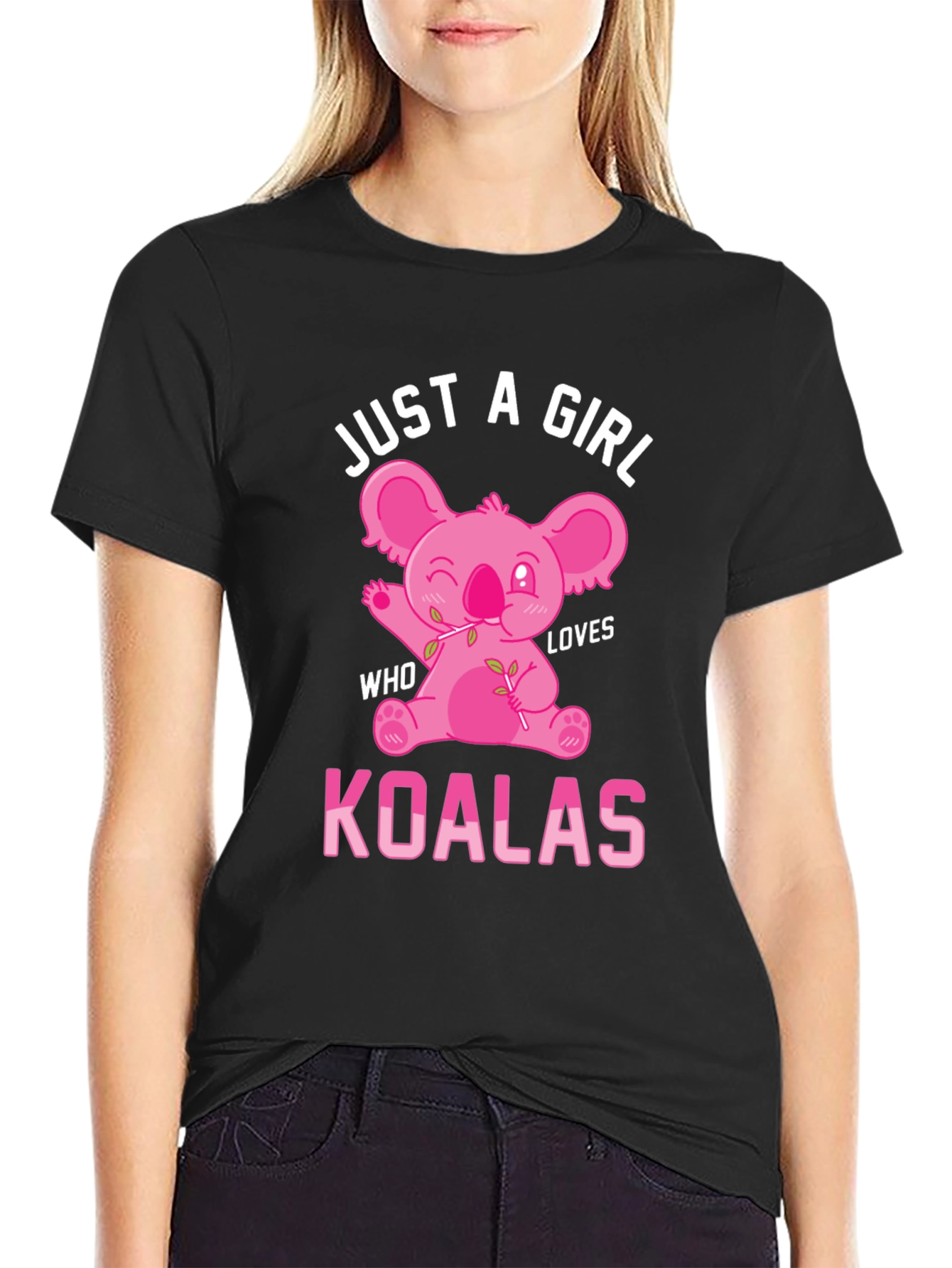 Just A Girl Who Loves Koalas T-Shirt