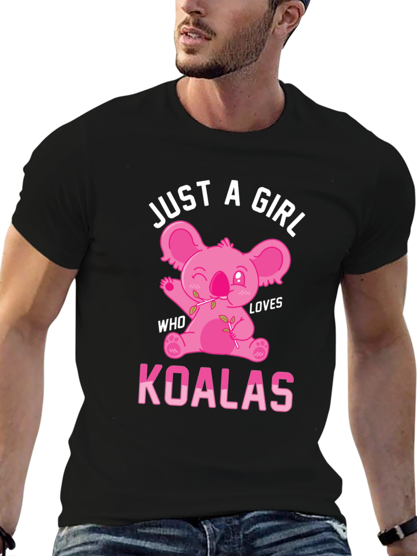 Just A Girl Who Loves Koalas T-Shirt