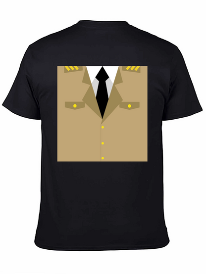 Novelty Military Uniform T-Shirt - Costume Cosplay