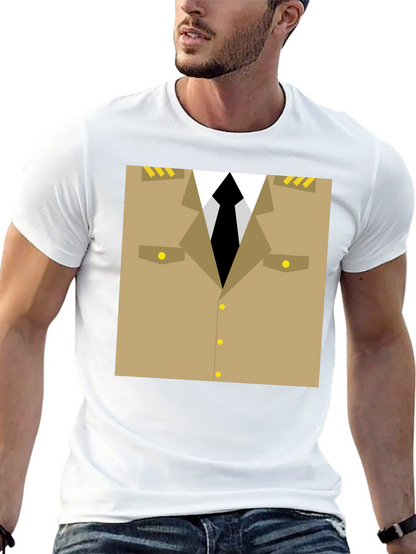 Novelty Military Uniform T-Shirt - Costume Cosplay