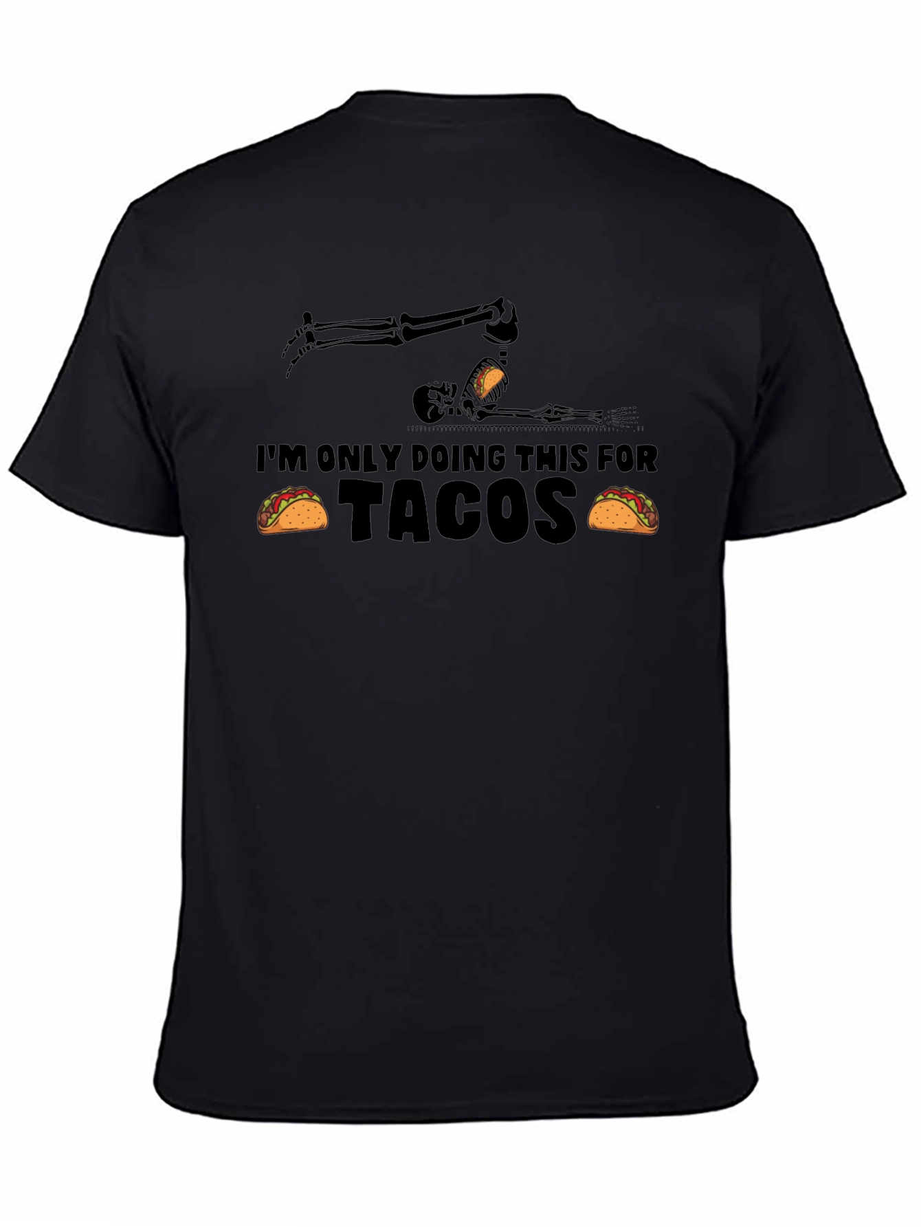 Tacos Skeleton Graphic Tee