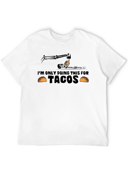 Tacos Skeleton Graphic Tee