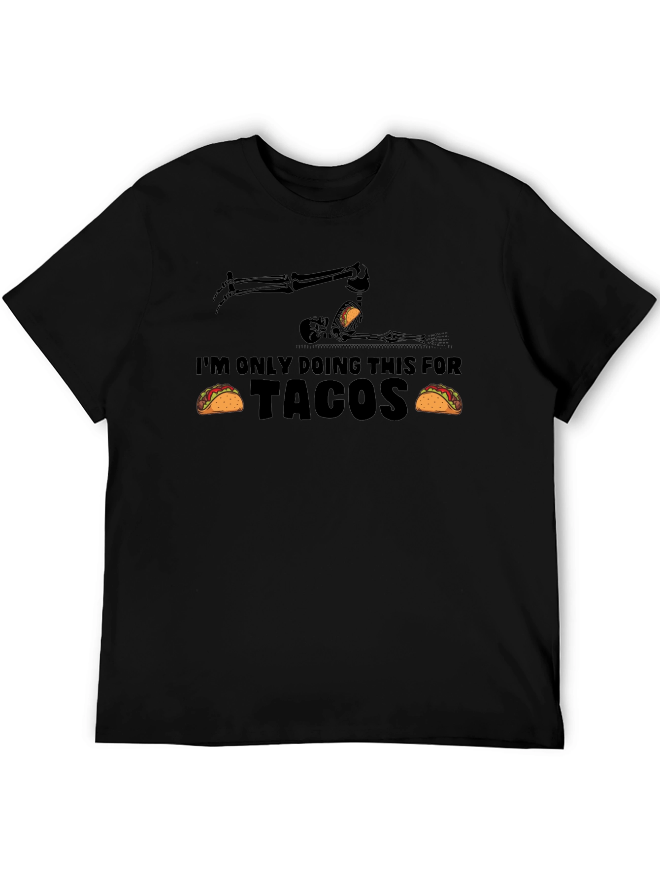 Tacos Skeleton Graphic Tee