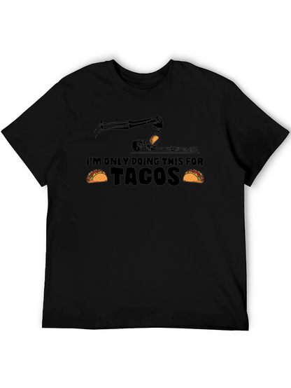 Tacos Skeleton Graphic Tee