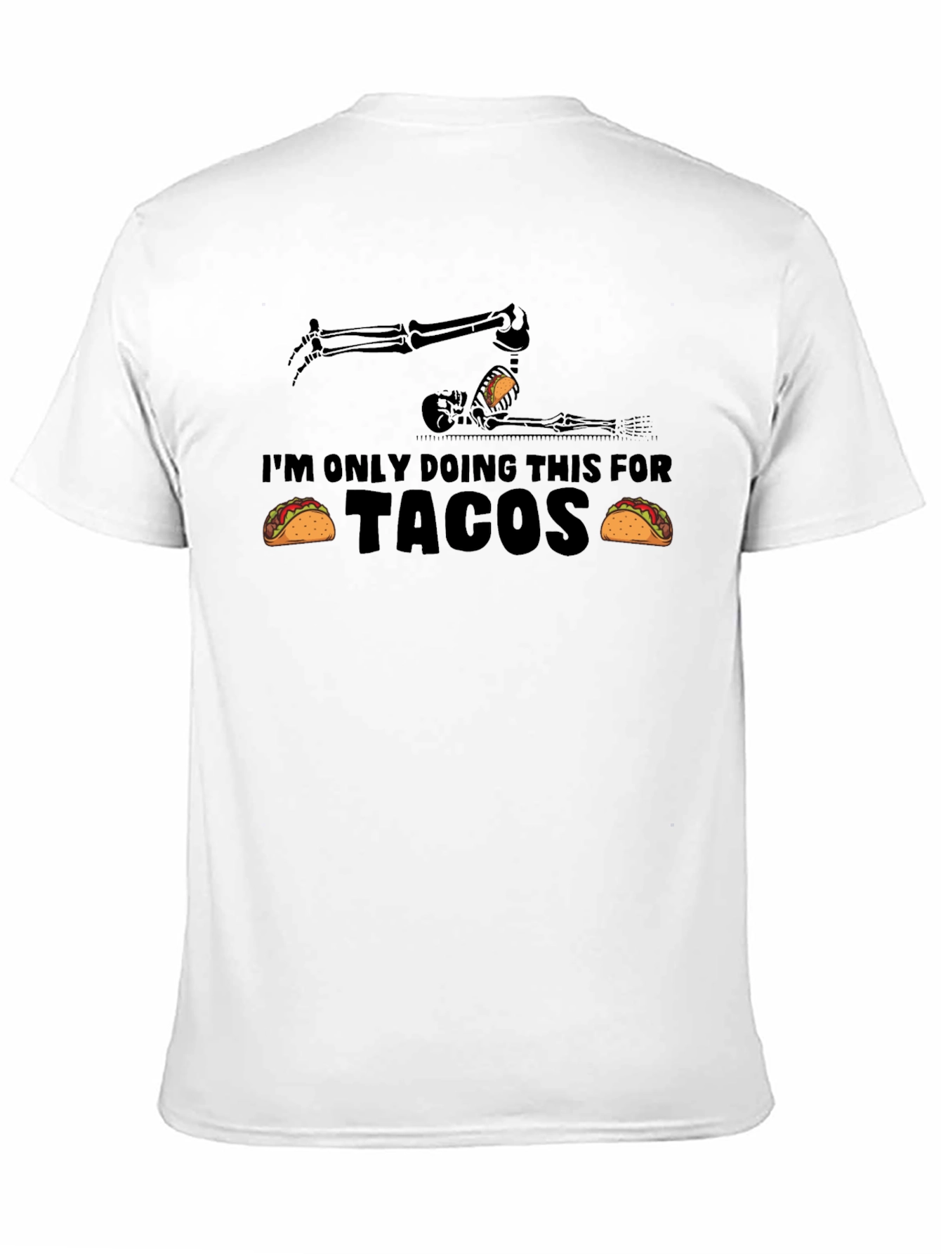 Tacos Skeleton Graphic Tee