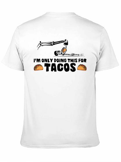 Tacos Skeleton Graphic Tee