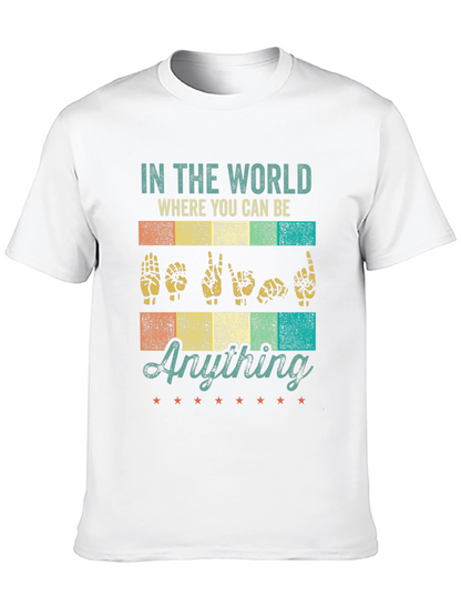 In The World Sign Language T-Shirt
