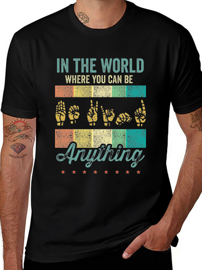 In The World Sign Language T-Shirt