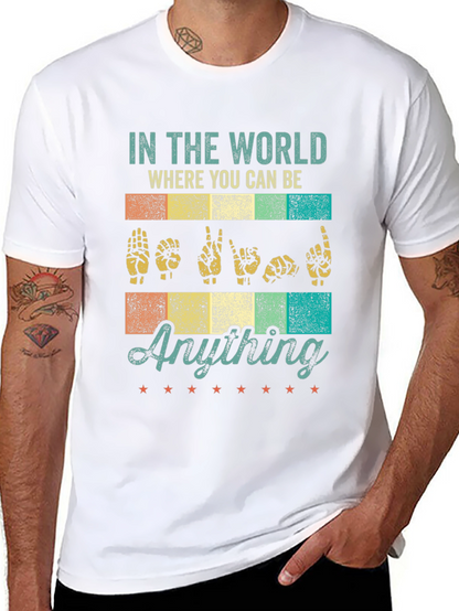 In The World Sign Language T-Shirt