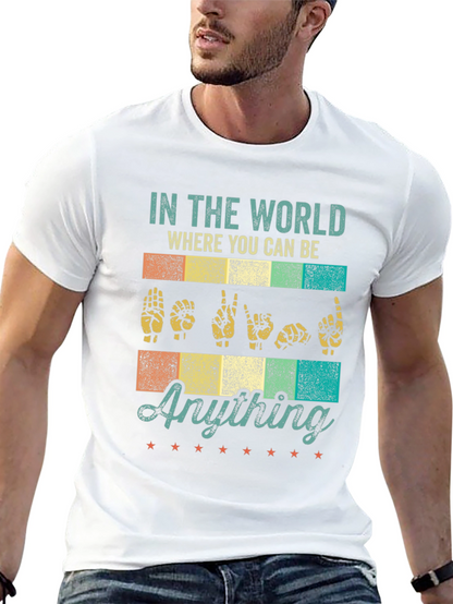 In The World Sign Language T-Shirt