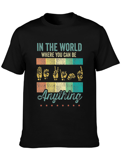 In The World Sign Language T-Shirt