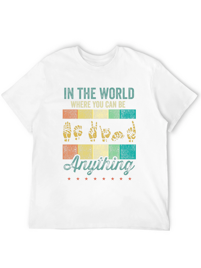 In The World Sign Language T-Shirt