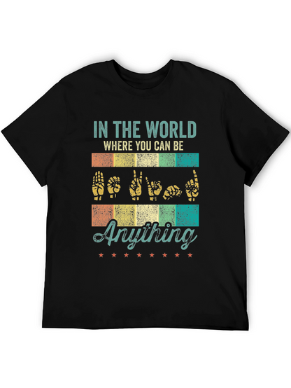 In The World Sign Language T-Shirt