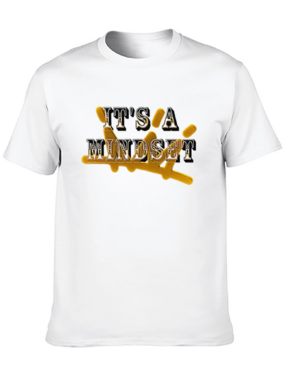 Its A Mindset Graphic Tee - Black
