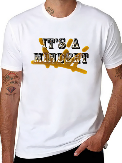 Its A Mindset Graphic Tee - Black