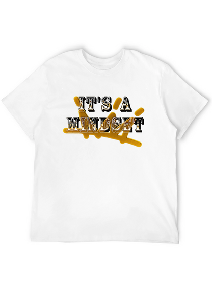 Its A Mindset Graphic Tee - Black