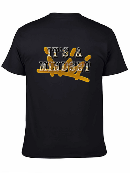 Its A Mindset Graphic Tee - Black
