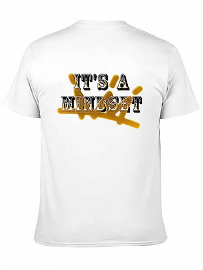 Its A Mindset Graphic Tee - Black