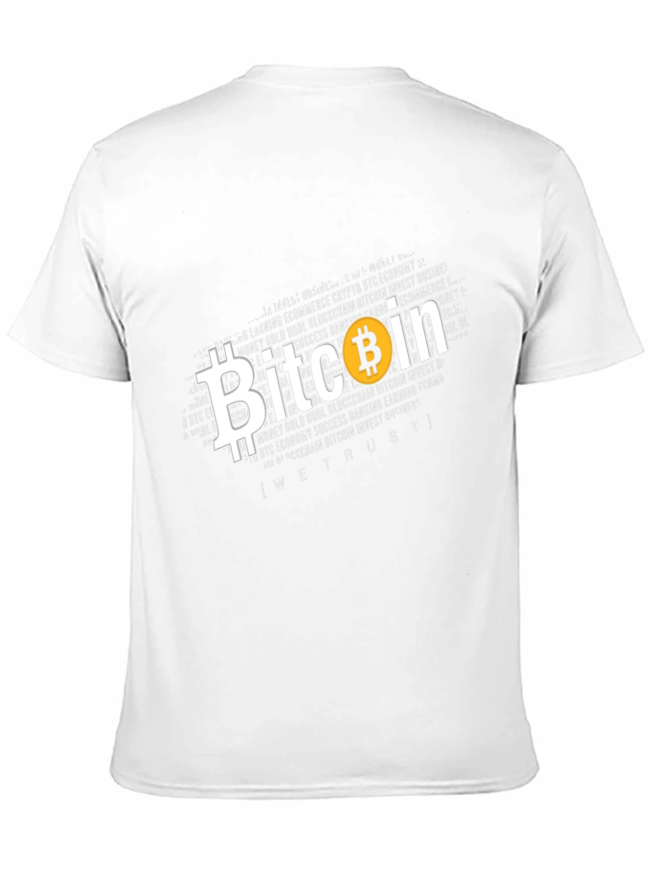 Bitcoin Crypto T-Shirt - We Trust Blockchain