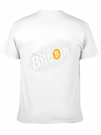 Bitcoin Crypto T-Shirt - We Trust Blockchain