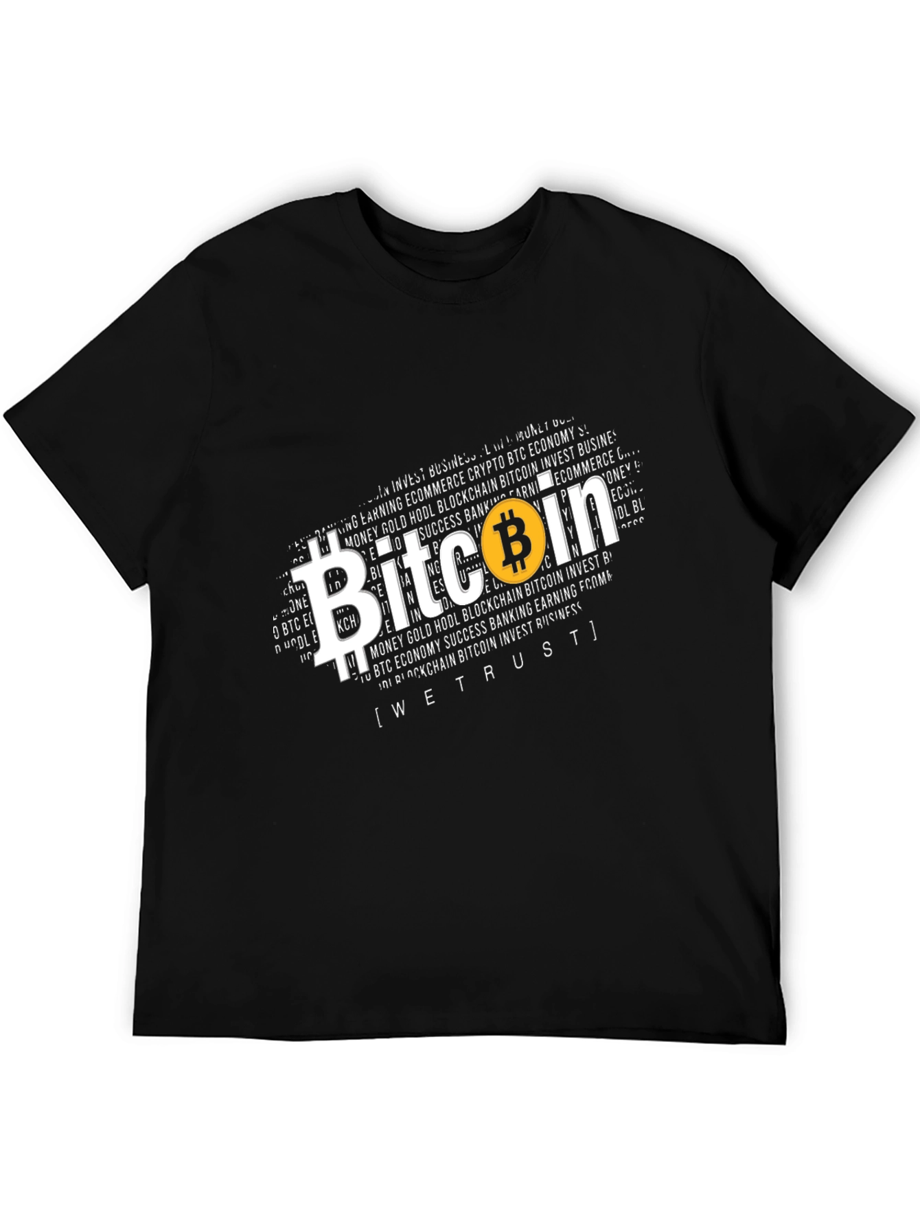 Bitcoin Crypto T-Shirt - We Trust Blockchain